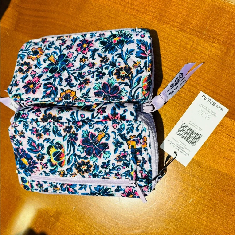 Vera Bradley Multicolor Floral Wristlet - Picture 6 of 10